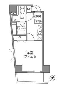 東京都文京区大塚3【マンション】の間取り