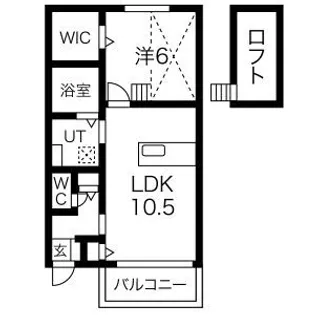 日光ビル【1階】の間取り