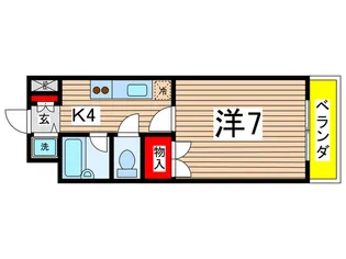 広島県広島市安佐南区西原6【マンション】の間取り