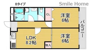 メゾンビトロ2【4階】の間取り