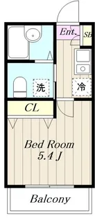 カインドネス古淵【1階】の間取り