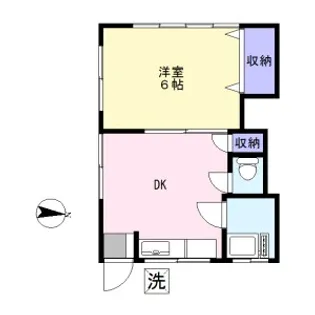 森荘【2階】の間取り
