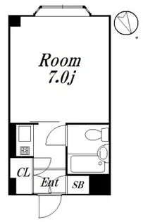シャルム初台【3階】の間取り