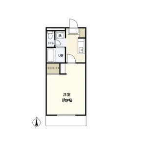 エステートピア池上【2階】の間取り