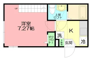 カーサ・リッコ【2階】の間取り
