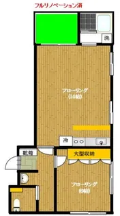 プラムアーク白金台【3階】の間取り