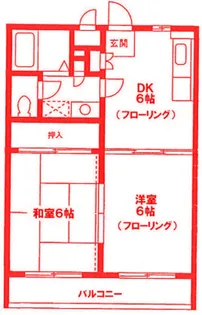 サンガーデン反町【3階】の間取り