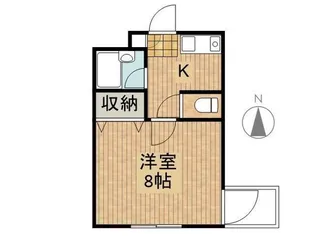 広瀬町S-1ビル【4階】の間取り
