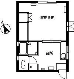 ユースガーデン7【1階】の間取り