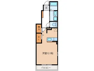 ナリッシュ【1階】の間取り