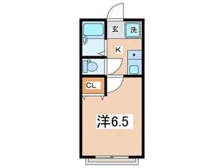 リファレンス北新横浜【2階】の間取り