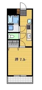 カレンドール【3階】の間取り