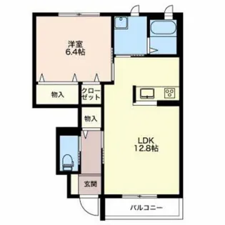 レゾナンス21 A【1階】の間取り