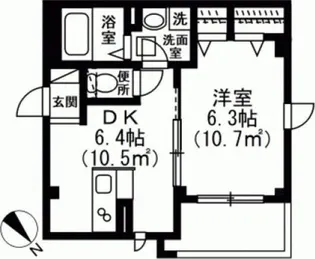 SERENA WASEDA(セレーナ ワセダ)【4階】の間取り