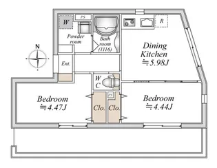 LIVEFLAT巣鴨【4階】の間取り