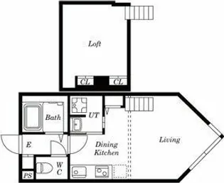 アルジャンテ平岸【5階】の間取り