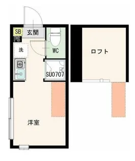 東京都江東区南砂4【アパート】の間取り