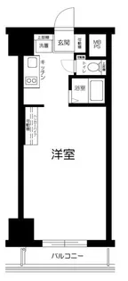 ダイアパレス鶴見第2【1階】の間取り