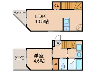 HJ PLACE OTSUKA【2階】の間取り