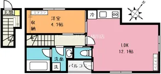 グランツリー桶川【2階】の間取り