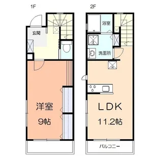 ウッドガーデンの間取り