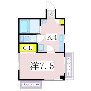 トップツリー【4階】の間取り