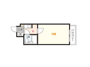 アメニティ可部【5階】の間取り