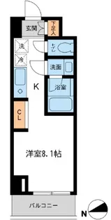 レジデンス雪谷大塚【3階】の間取り