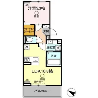 ガーデンルピナス【2階】の間取り