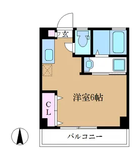 第二村松ビル【2階】の間取り
