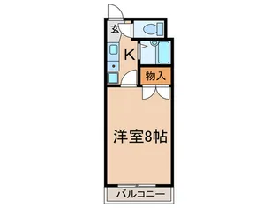 グリーンビレッジ【3階】の間取り