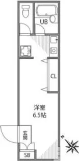 TKハイム【2階】の間取り