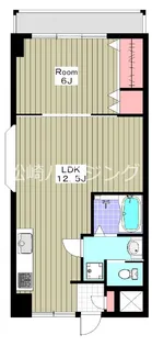 石井ガーデンマンションI【2階】の間取り