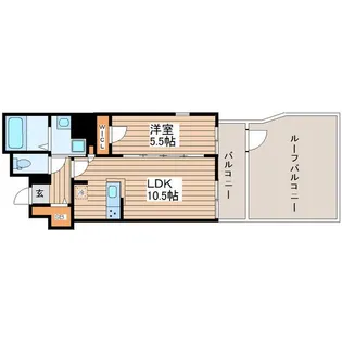 ティアラグレイス両国タワー【3階】の間取り