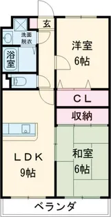 エクセレントM2【3階】の間取り