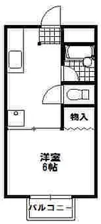 メゾン秀華【1階】の間取り