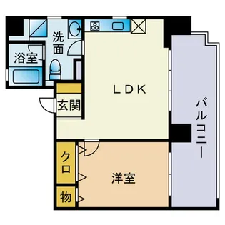 アクシーズグランデ三ノ輪【6階】の間取り