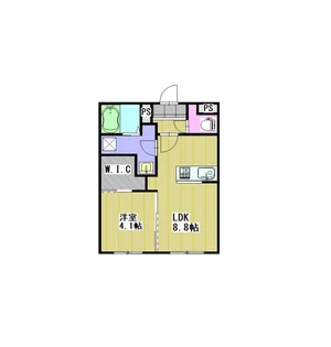 Asuta Lumina(アスタ・ルミナ)【1階】の間取り