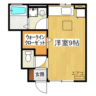 エスタシオン【1階】の間取り