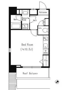 Dew Lavan新橋【8階】の間取り