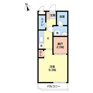 VIVACE VI【1階】の間取り