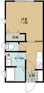ローズハイツ【1階】の間取り