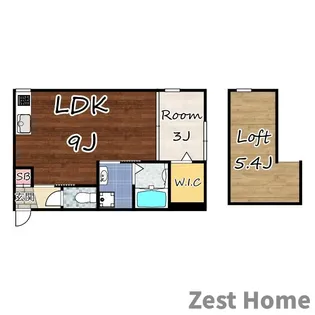 LEGGERO武庫川【1階】の間取り