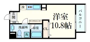 Residence Iconn NISHIHARA【7階】の間取り