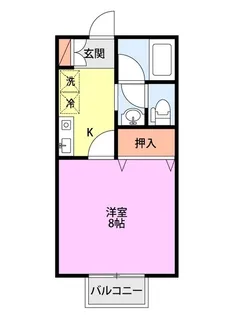 アルデーア A【1階】の間取り