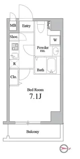 グランパーク町屋【2階】の間取り