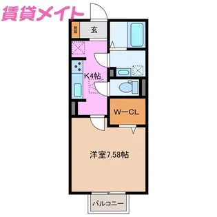 HAPPY【1階】の間取り