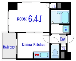 日暮里サニーコート【6階】の間取り