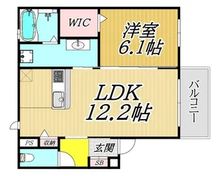 アリビオ【2階】の間取り