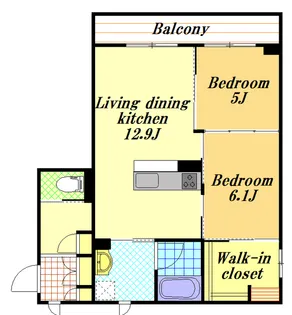 アンビシア【3階】の間取り